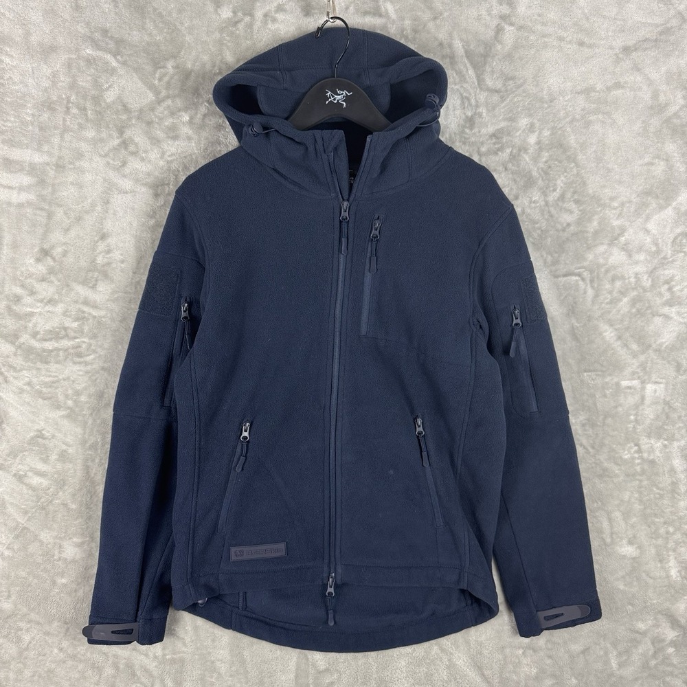 BAERSkin Tactical Supply Co. Fleece Hoodies Full Zip Mens Small Utility Hiking